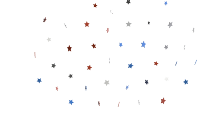Stars - stars confetti on american independence day