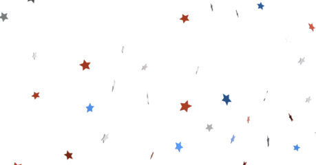 Stars - stars confetti on american independence day