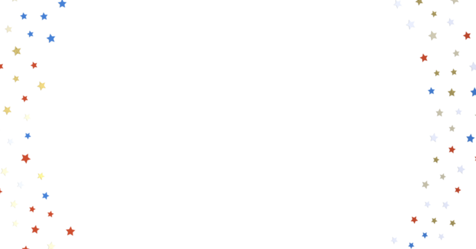 Stars - stars confetti on american independence day