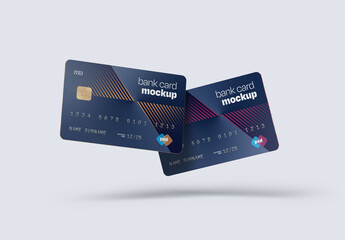 Debit Bank Card Mockup