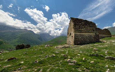 old house in the mountains