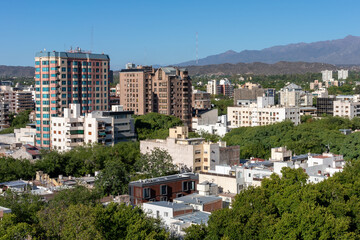 Fototapeta na wymiar Mendoza, Argentina cityscape