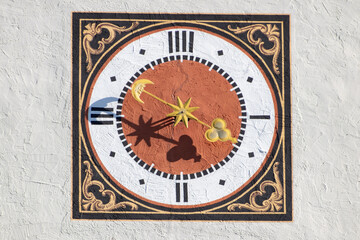 Uhr am Kloster Rottenbuch