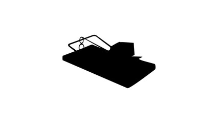 mousetrap silhouette
