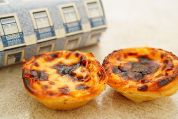 ポルトガルのエッグタルト　パステル・デ・ナタ