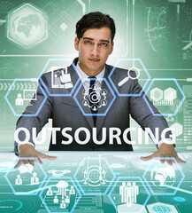 Concept of outsourcing in modern business