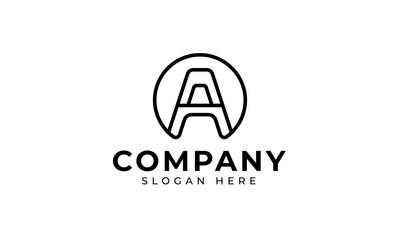Letter A Logo Template