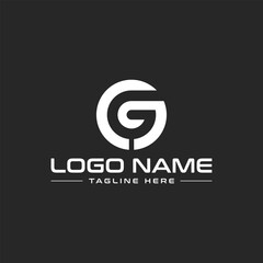 modern GG logo designs