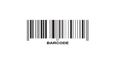 barcode isolated on white background