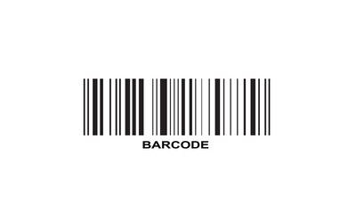 barcode isolated on white background