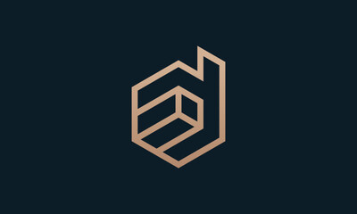 Letter D Logo Template