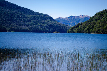 Fototapeta na wymiar lake in the mountains