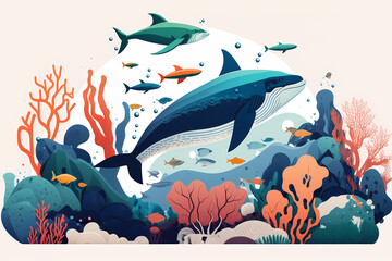 Obraz na płótnie Canvas Ocean Conservation