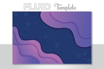 Abstract colorful fluid background.