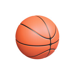 Basketball 3d illustration
