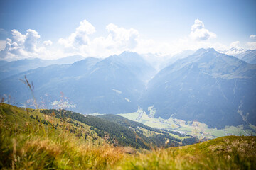 alpine valley nice weather haze health and breathe deeply