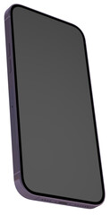 Modern purple phone