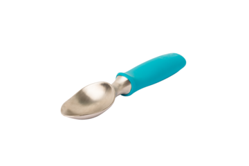Ice cream scoop isolated on white background