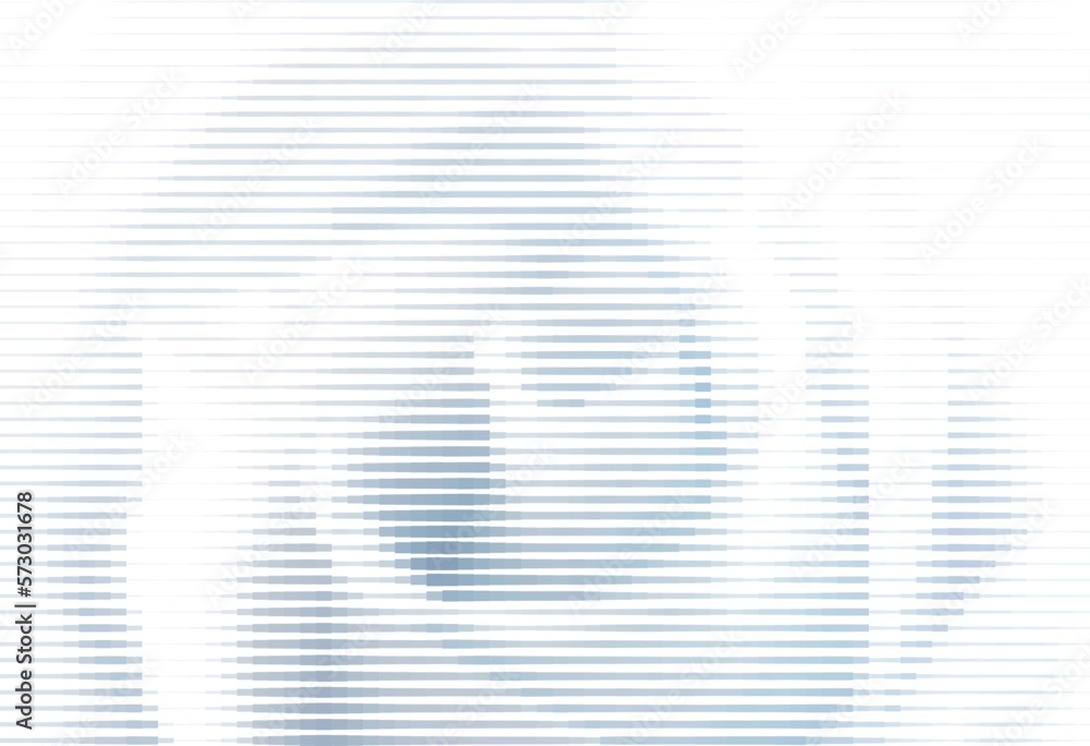 Poster bluish gray rose with halftone effect. vector graphics