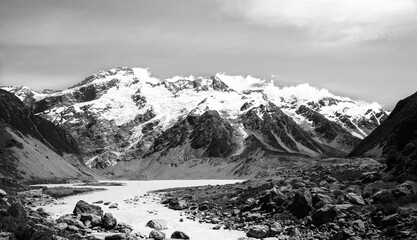 Mountains in new zealand