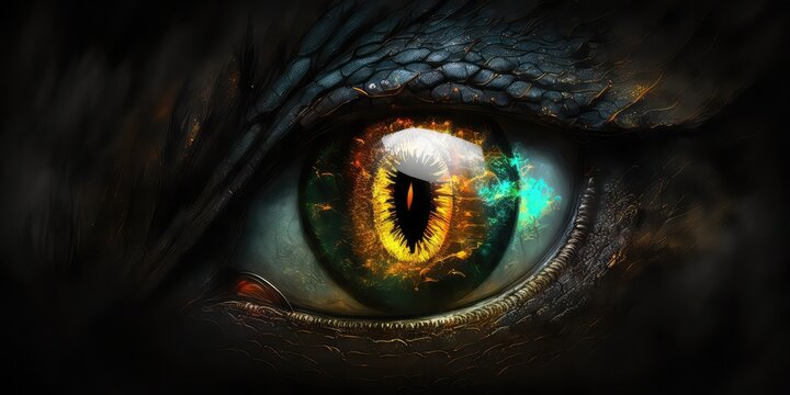 Dragon Eye, close-up