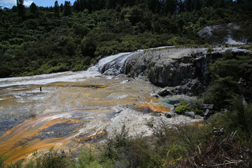 Fototapeta premium Geothermal area