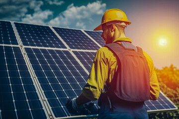 Solar photovoltaic panel system, tehnician, generative ai 