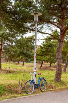bicycle in the park