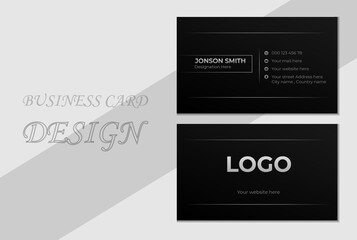 creative business card template. Modern Business Card - Creative and Clean Business Card Template. 
