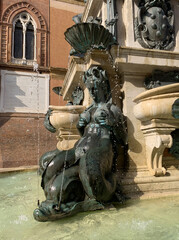 Fountain of Neptune, Bologna, Italy