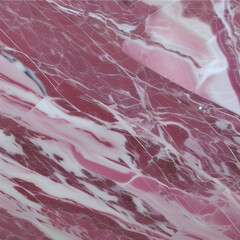 Realistic Pink Marble Texture Background created with Generative AI technology