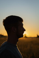 silhouette of a person