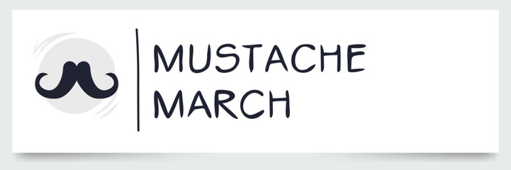 Mustache March Festival, held on March.