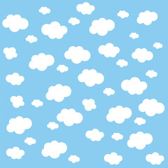 Professionally painted clouds in the sky wallpaper wallpaper