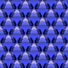 Floral seamless flower pattern for fabrics and textiles and packaging and gifts and cards and linens and kids