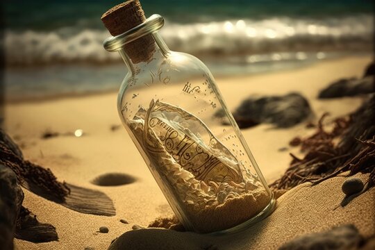 The Unexpected Discovery of a Message in a Bottle Generative AI	