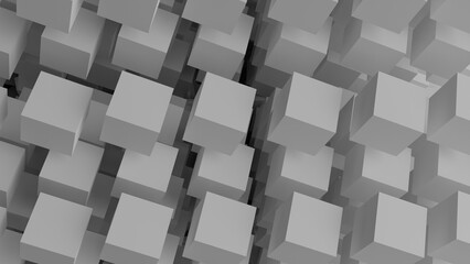 background of 3d cubes