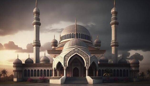 Beautiful Islamic Mosque