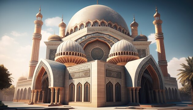 Beautiful Islamic Mosque