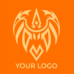 Mystical Bat Branding Logo