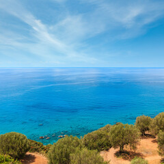 Tyrrhenian sea  landscape, Campania, Italy