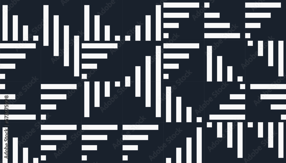 Poster abstract mosaic geometrical pattern design with simple shapes and figures