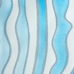 Fototapeta na wymiar striped forms with blue and gray pattern