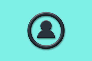 User Profile - Web icon illustration
