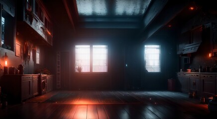 Interior of a empty room [AI Generated]