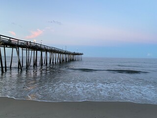 Fototapeta premium Fish Heads Pier - Nags Head, NC