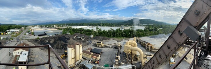 Fototapeta premium Asphalt Plant - Salem, VA