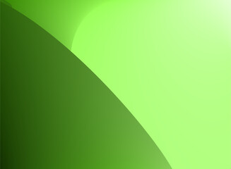 Nature Dark Green Copy Space Wave Border Gradient Background. School, office, and business use. RGB