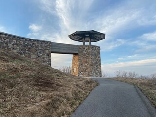 Fototapeta na wymiar High Knob Observation Tower - Wise County, VA