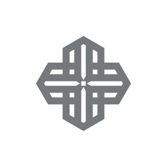 motif logo bullet logo simple iconmodern corporate, abstract letter logo